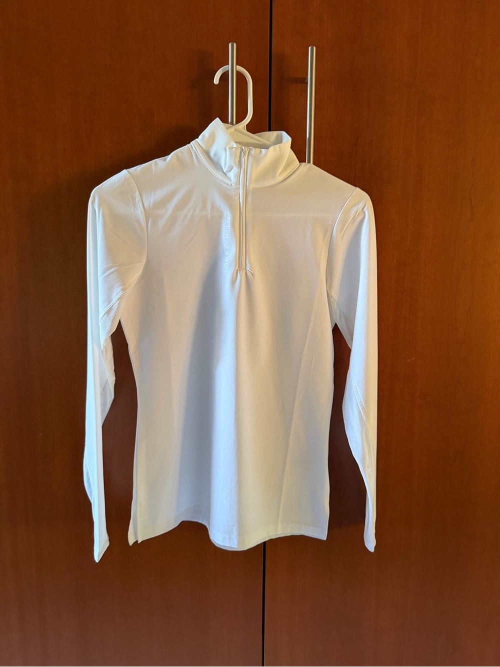 Horse Pilot Technical Sun Shirt in White XS